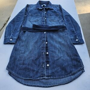Old Navy Kids Denim Button-Up Dress